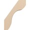 Ekena Millwork 5-inch W x 16-inch D x 22-inch H Stanfield Rough Cedar Woodgrain TimberThane Knee Brace, Primed BRCUR05X16X22STARCPR - alternate 4